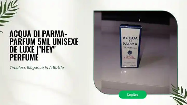 Acqua di Parma luxury mini perfume [Acqua di Parma unisex perfume 5ml [Luxury miniature fragrance bottle [Acqua di Parma travel-size perfume [Unisex luxury fragrance miniature
5ml Acqua di Parma perfume bottle [Mini perfume for men and women [Luxury perfume gift idea
Compact Acqua di Parma fragrance [Acqua di Parma miniature perfume