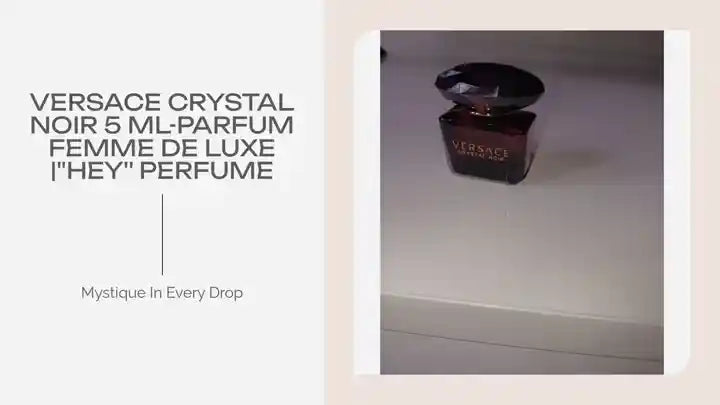 Mini parfum Versace Crystal Noir [Parfum Versace Crystal Noir femme 5 ml [Miniature de parfum de luxe Versace [Versace Crystal Noir format voyage [Flacon miniature Versace pour femme
Parfum Crystal Noir en format miniature [Parfum Versace femme en format 5 ml [Parfum de luxe Versace à offrir
Versace Crystal Noir format compact [Flacon de parfum Versace Crystal Noir